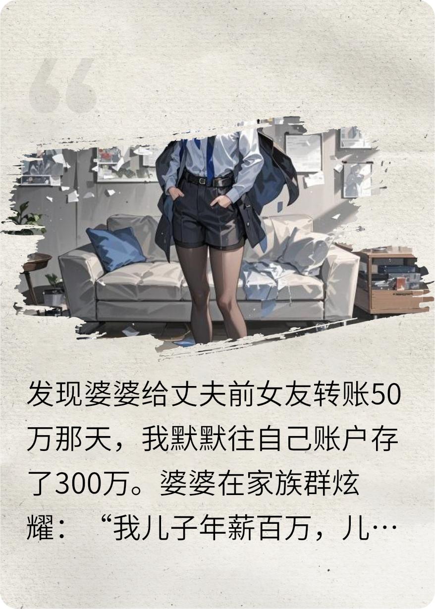 我裝瞎后，婆婆轉(zhuǎn)賬給丈夫白月光
