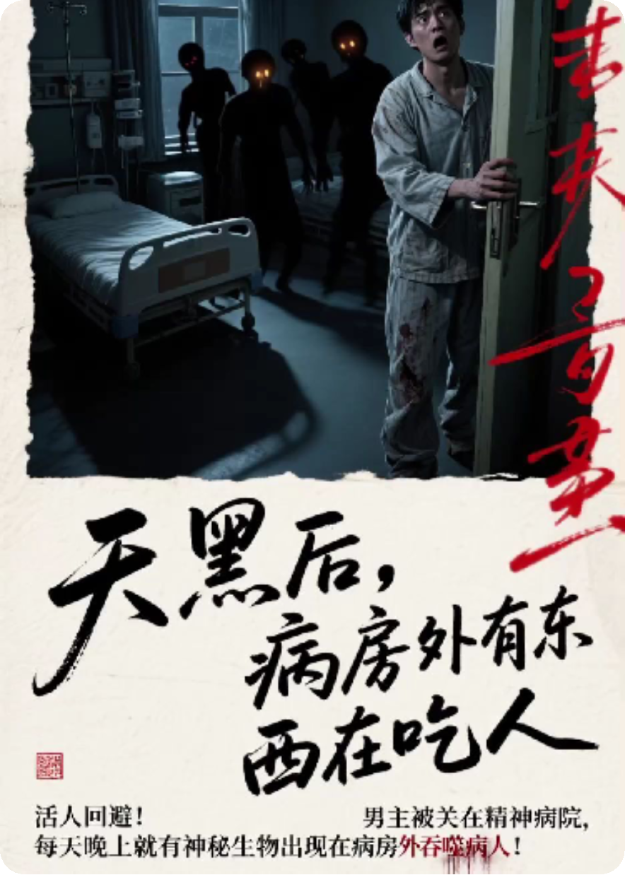 天黑后，病房外有東西在吃人！