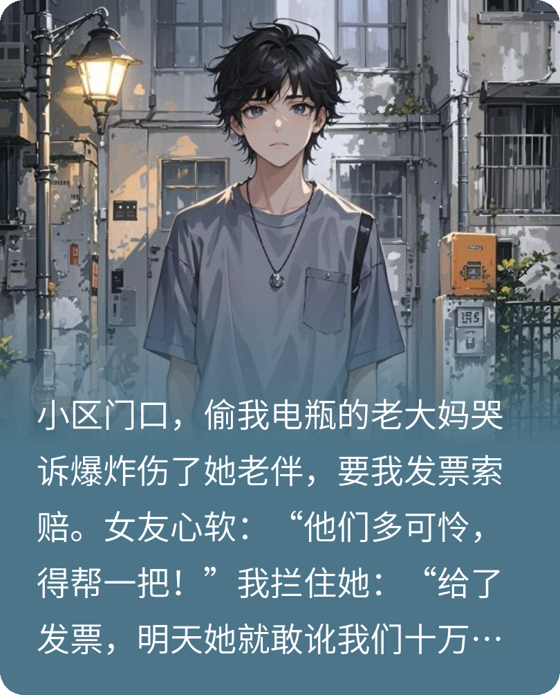 電瓶爆炸后，我踹了圣母女友