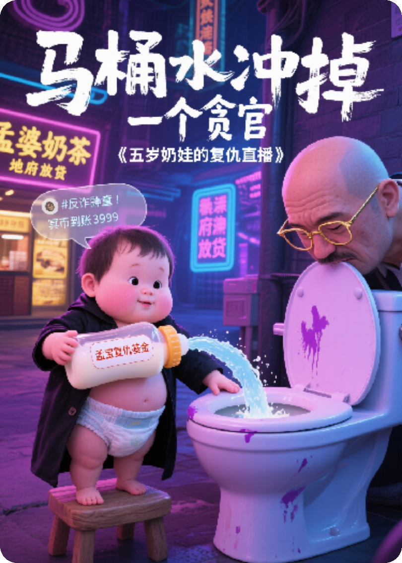 馬桶水沖掉一個貪官