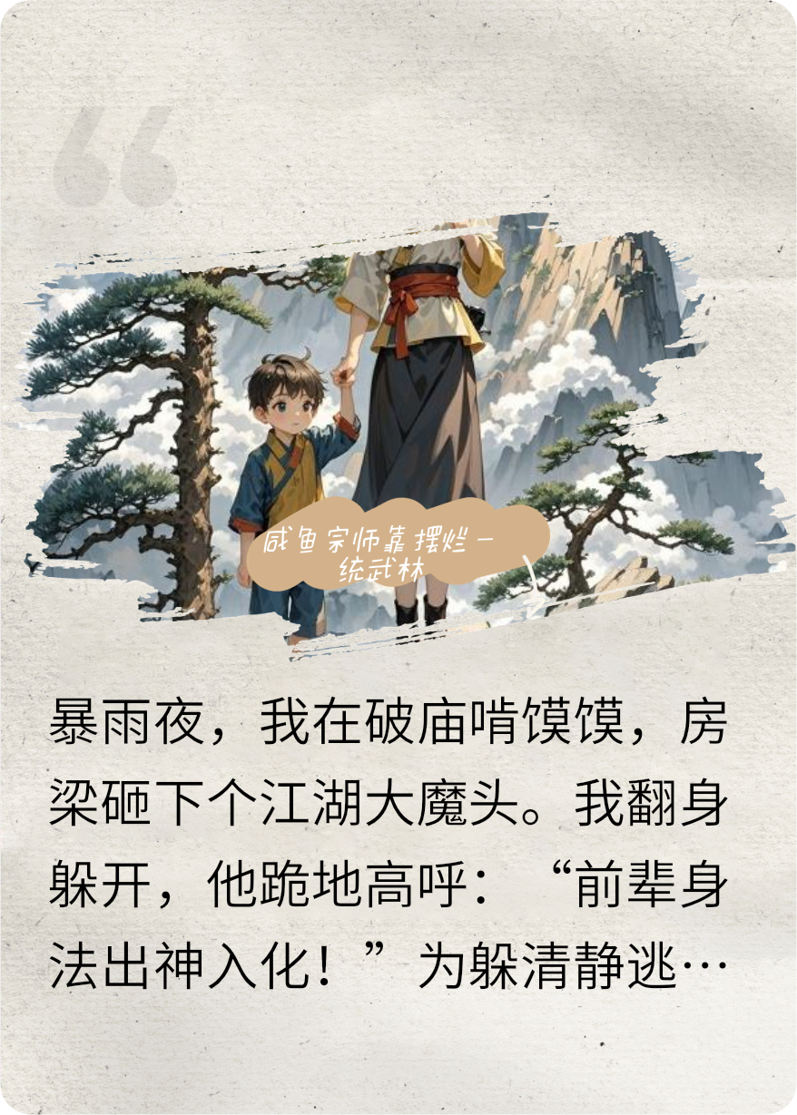 咸鱼宗师靠摆烂一统武林