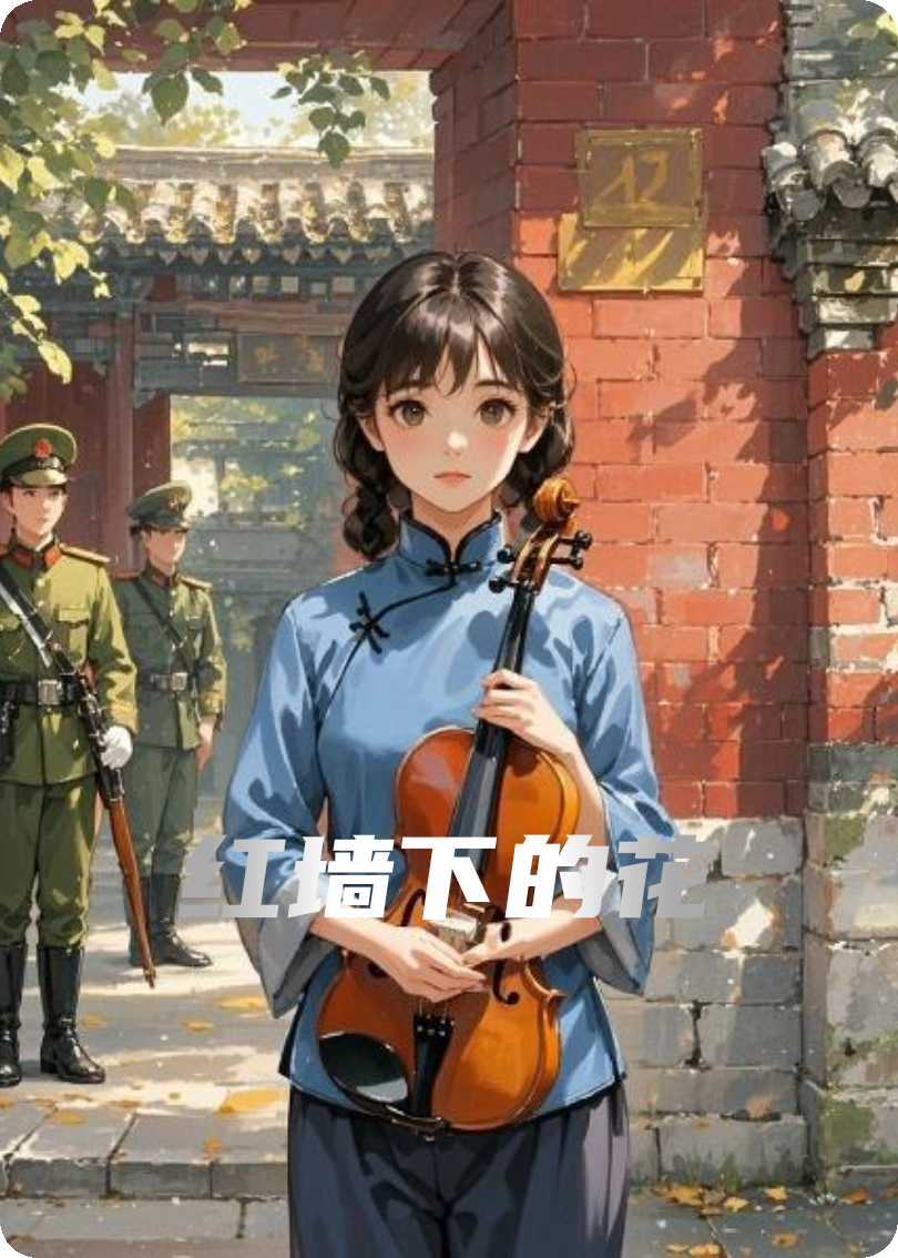 紅墻下的花