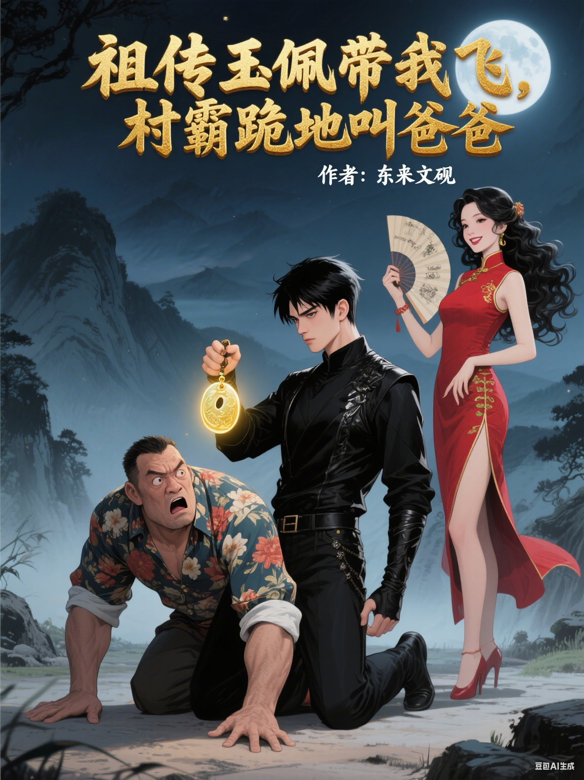 祖?zhèn)饔衽鍘绎w，村霸跪地叫爸爸