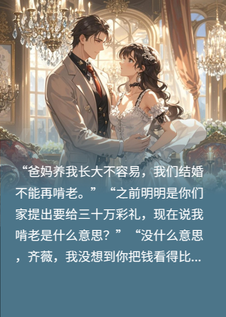 未婚夫罵我拜金，我閃嫁豪門竹馬