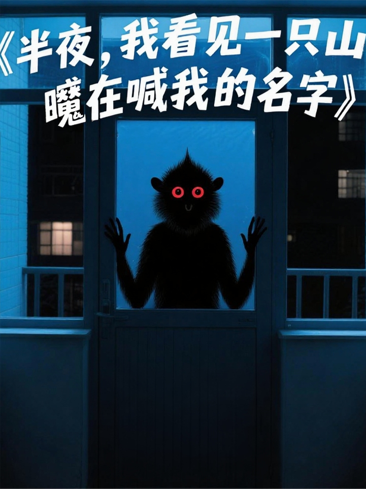 半夜，我看见一只山魈喊我的名字