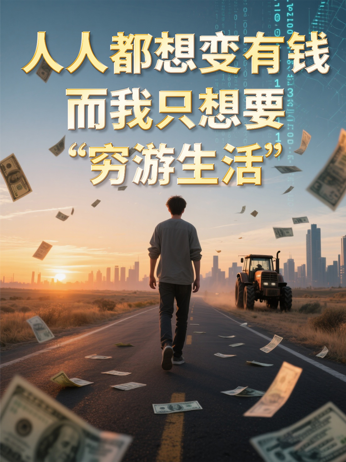 人人都想變有錢(qián)，而我只想要窮游生活