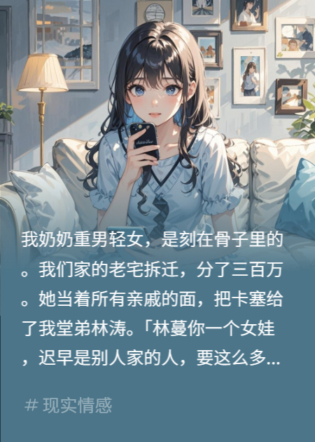 我奶奶偏心？我把她送堂弟養(yǎng)老去