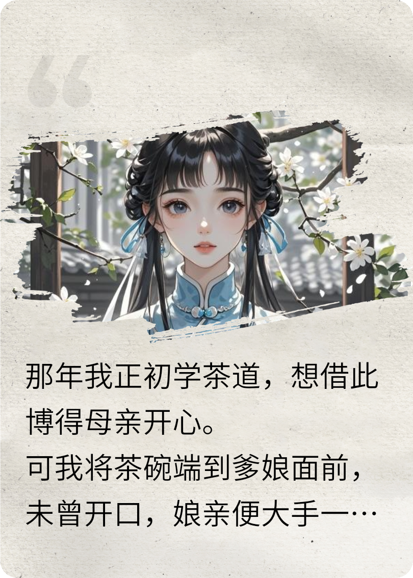 折下一支忍冬花