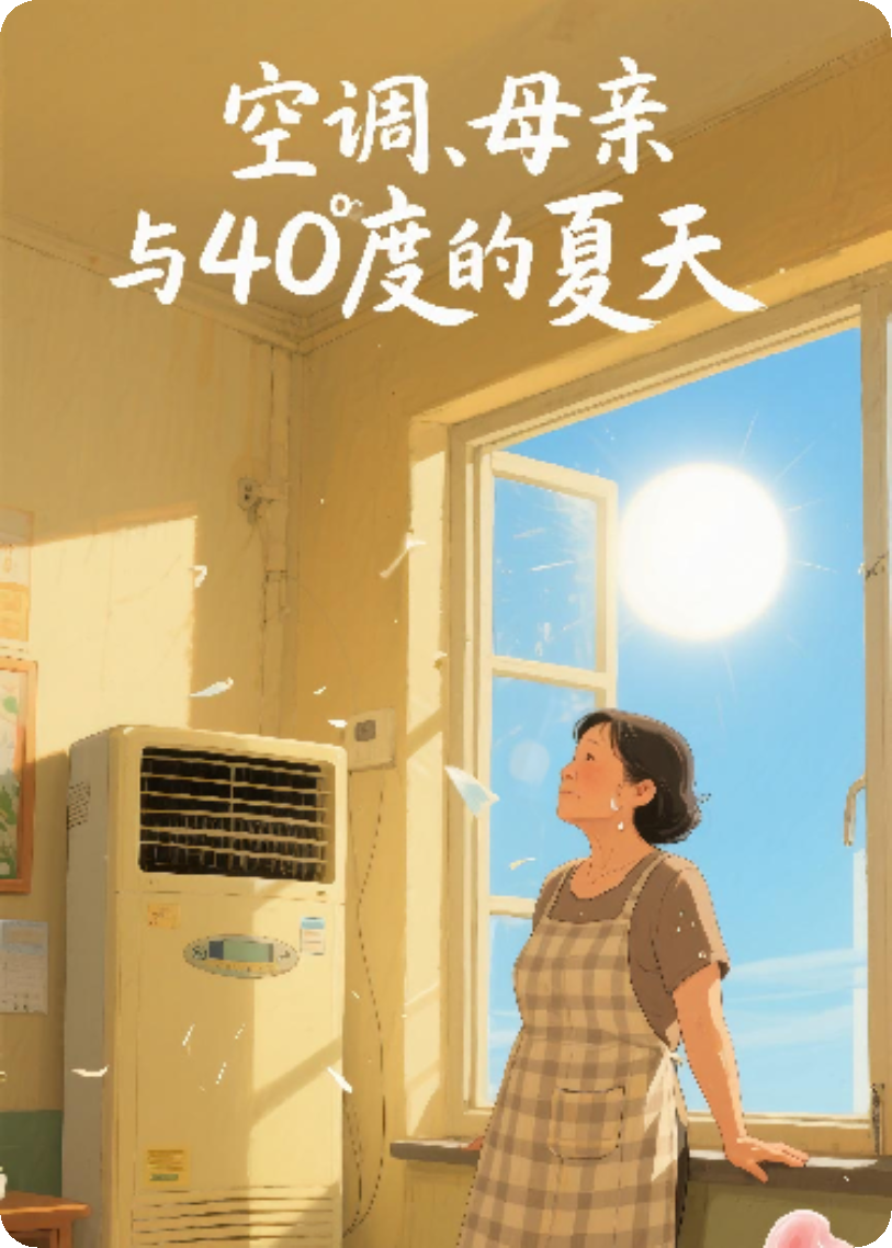 空调、母亲与40度的夏天