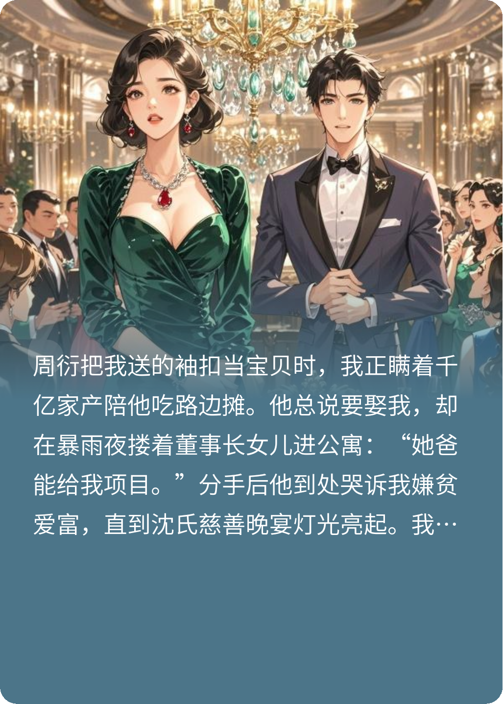 被渣男劈腿后，我回家當千金