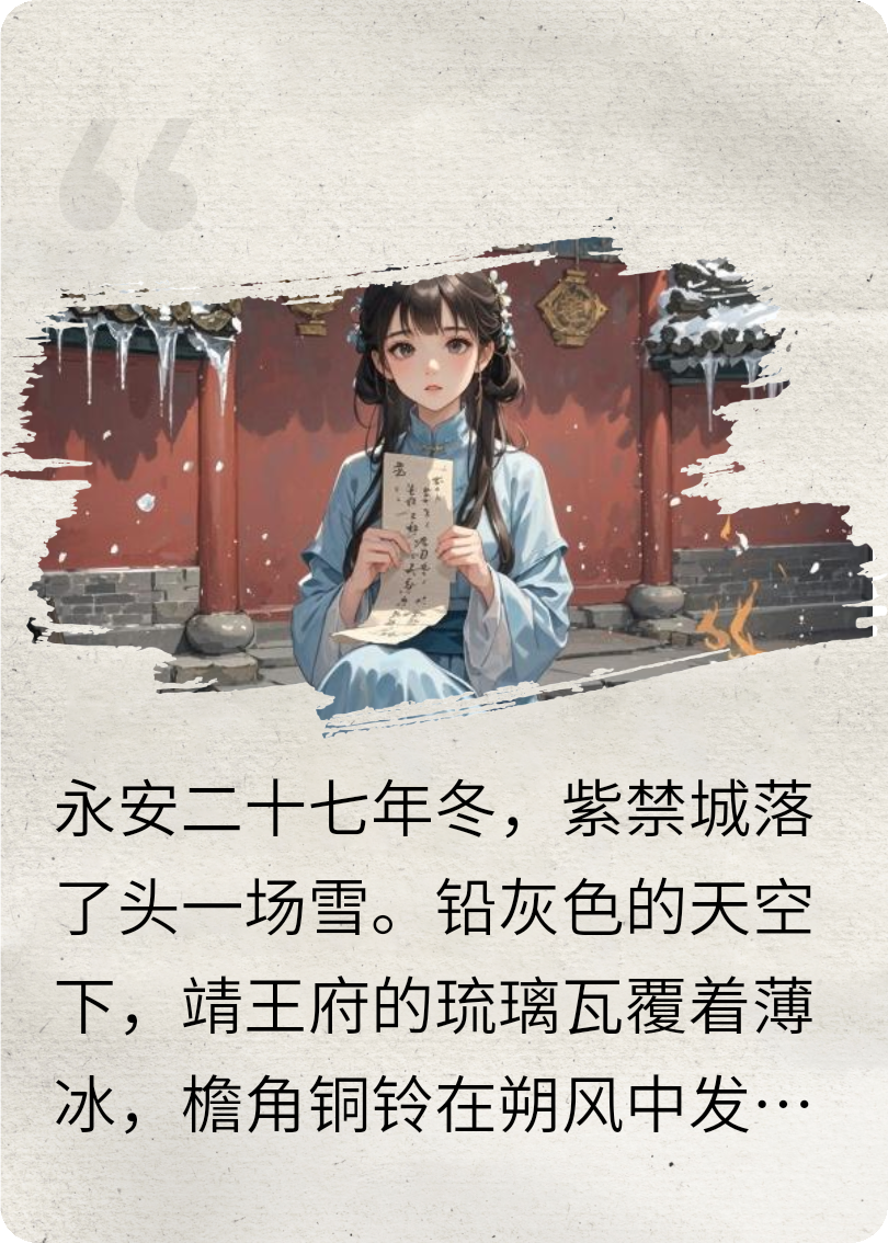 朱墙血薇：王妃死后王爷疯了无弹窗TXT
