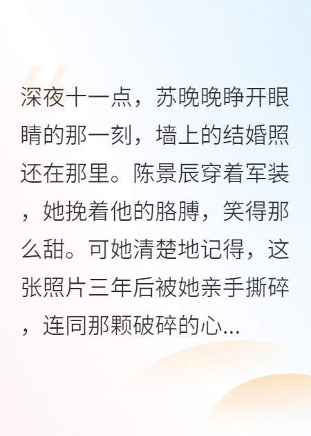 首長(cháng)出軌了，我重生復仇