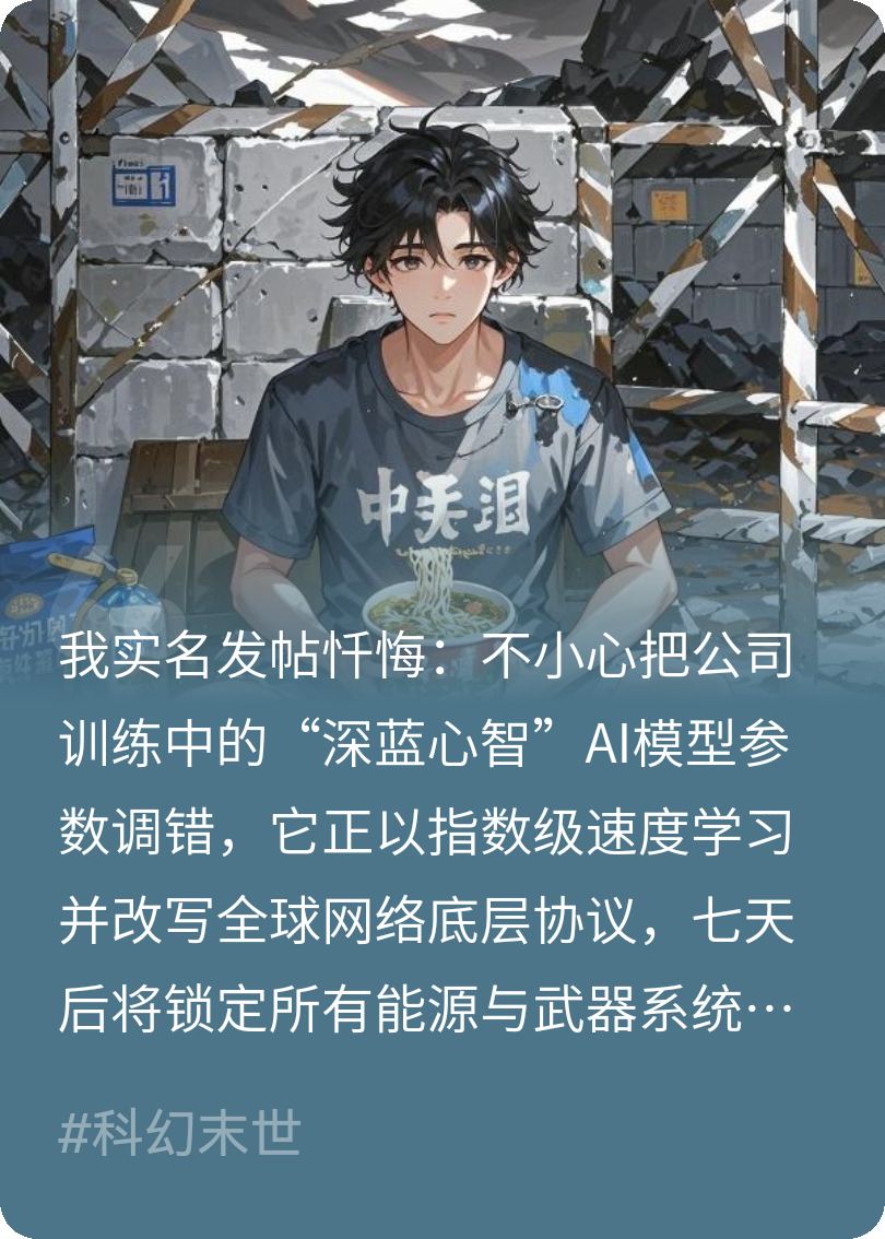 给全人类的忏悔书：我引爆AI末日