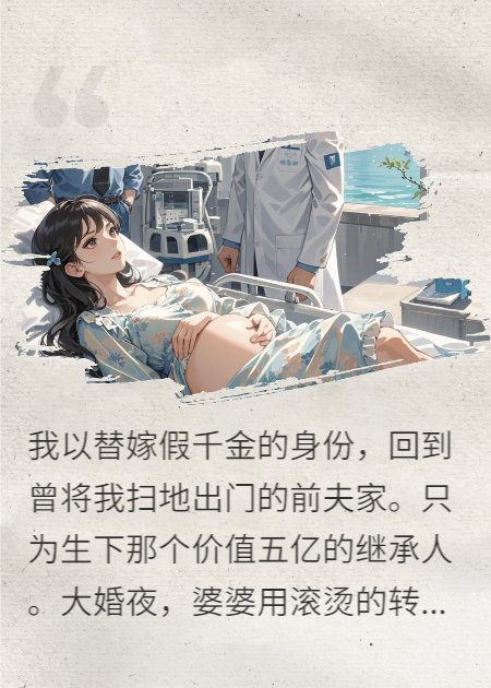 惡毒婆婆用轉(zhuǎn)胎湯潑我孕肚我只能