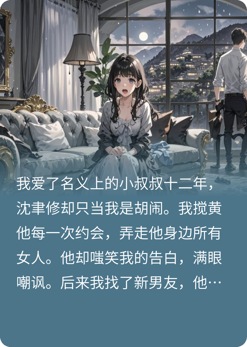 小叔叔他偏执成瘾，晚晚别逃！