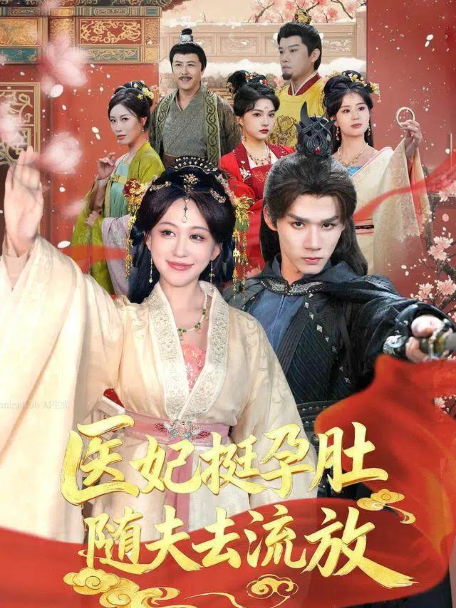 蒋月夜爆款短剧前先看医妃挺孕肚随夫去流放的隐藏情节……