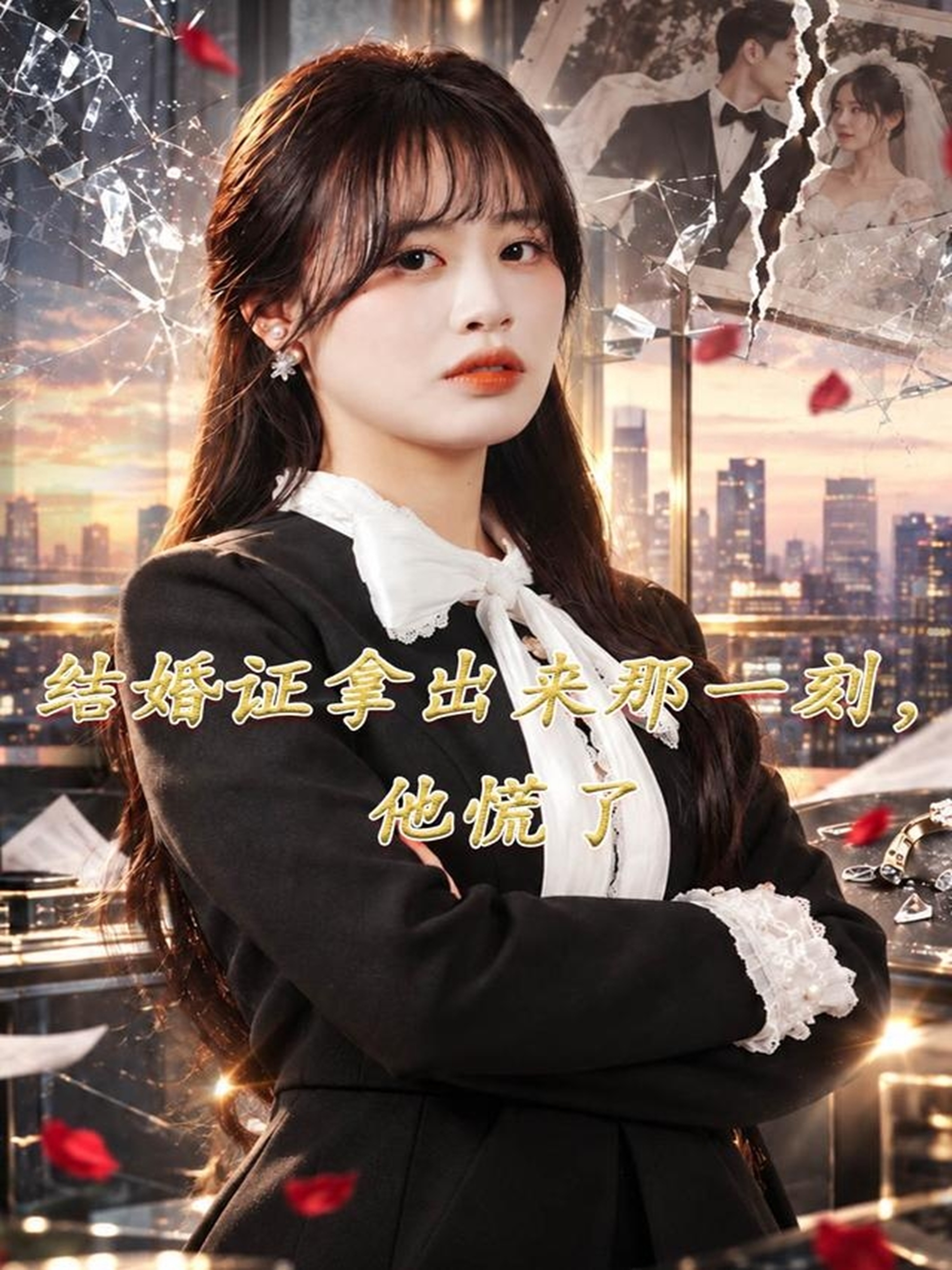 结婚证拿出来那一刻，他慌了